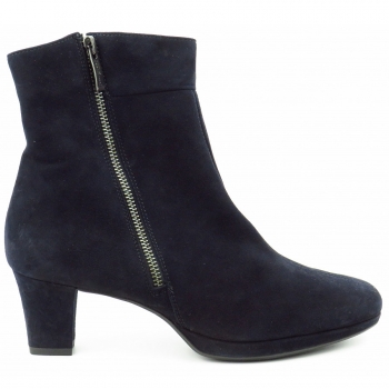 Paul Green Samtziege blau Stiefelette in blau Paul Green Samtziege blau Stiefelette in blau